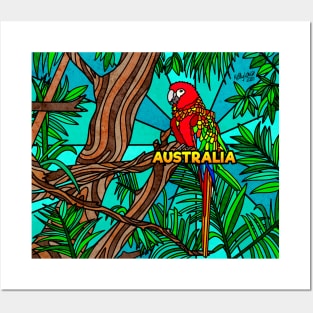 Australia - Wild Parrot Posters and Art